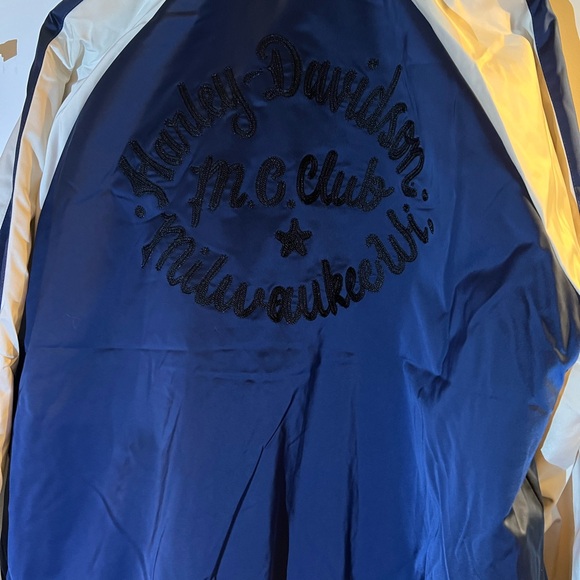 Harley Davidson Varsity Jacket 3XL  NWT!! - Picture 5 of 8